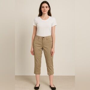 Outback Red khaki capris. Size 2.